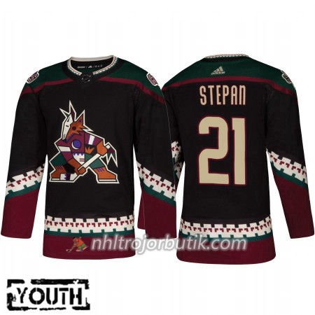 Barn Ishockey Arizona Coyotes Tröja Derek Stepan 21 Alternate Adidas 2018-19 Authentic